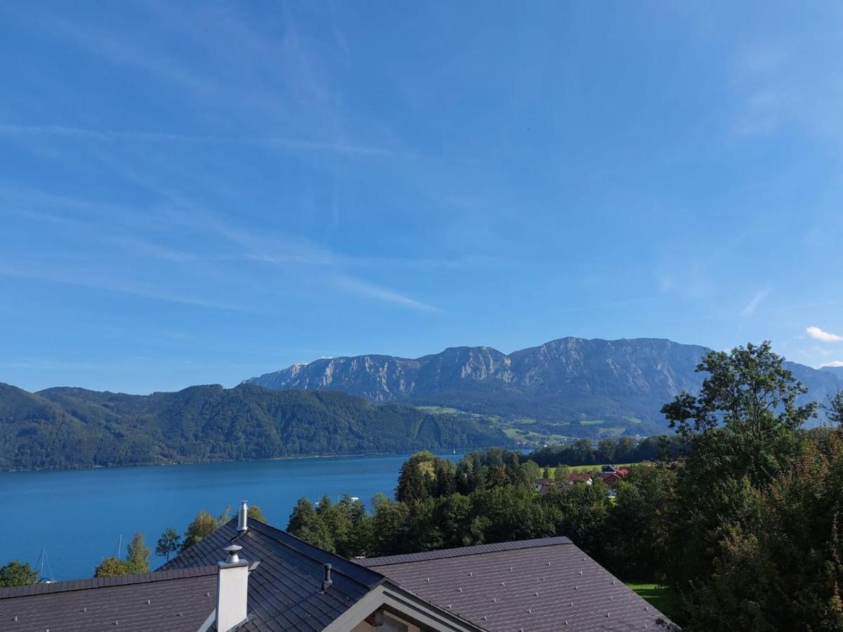 Ferienwohnung Claudia Mit Terrasse Nussdorf am Attersee Eksteriør bilde