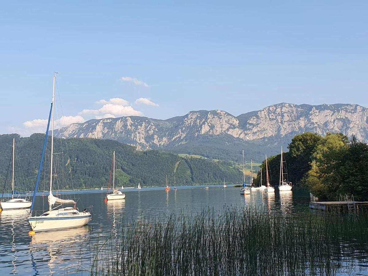 Ferienwohnung Claudia Mit Terrasse Nussdorf am Attersee Eksteriør bilde